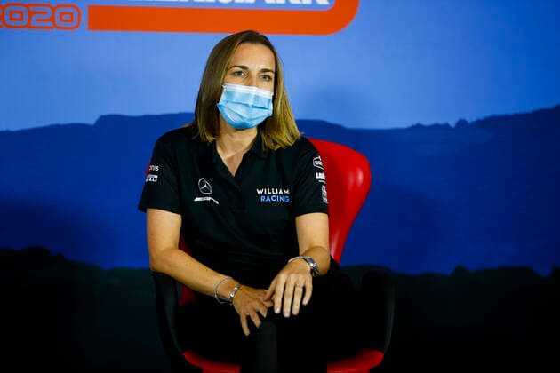 Motorsports: FIA Formula One World Championship, WM, Weltmeisterschaft 2020, Grand Prix of Styria Motorsports: FIA Formula One World Championship 2020, Grand Prix of Styria, Claire Williams (GBR, Williams Racing),