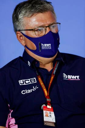 Motorsports: FIA Formula One World Championship, WM, Weltmeisterschaft 2020, Grand Prix of Styria Motorsports: FIA Formula One World Championship 2020, Grand Prix of Styria, Otmar Szafnauer (ROU, BWT Racing Point F1 Team),