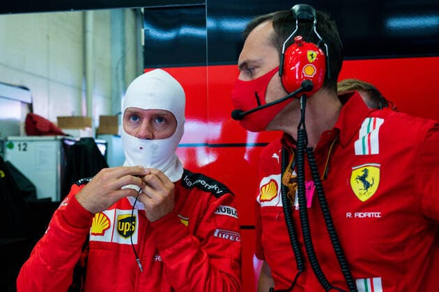 Motorsports: FIA Formula One World Championship, WM, Weltmeisterschaft 2020, Grand Prix of Styria Motorsports: FIA Formula One World Championship 2020, Grand Prix of Styria, 5 Sebastian Vettel (GER, Scuderia Ferrari Mission Winnow),