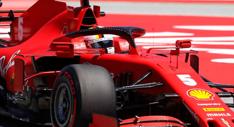 Motorsports: FIA Formula One World Championship, WM, Weltmeisterschaft 2020, Grand Prix of Styria Motorsports: FIA Formula One World Championship 2020, Grand Prix of Styria, 5 Sebastian Vettel (GER, Scuderia Ferrari Mission Winnow),