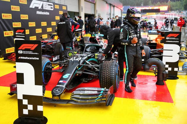 Motorsports: FIA Formula One World Championship, WM, Weltmeisterschaft 2020, Grand Prix of Styria Motorsports: FIA Formula One World Championship 2020, Grand Prix of Styria, 44 Lewis Hamilton (GBR, Mercedes-AMG Petronas Formula One Team),