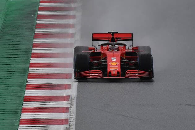 Motorsports: FIA Formula One World Championship, WM, Weltmeisterschaft 2020, Grand Prix of Styria Motorsports: FIA Formula One World Championship 2020, Grand Prix of Styria, 5 Sebastian Vettel (GER, Scuderia Ferrari Mission Winnow),