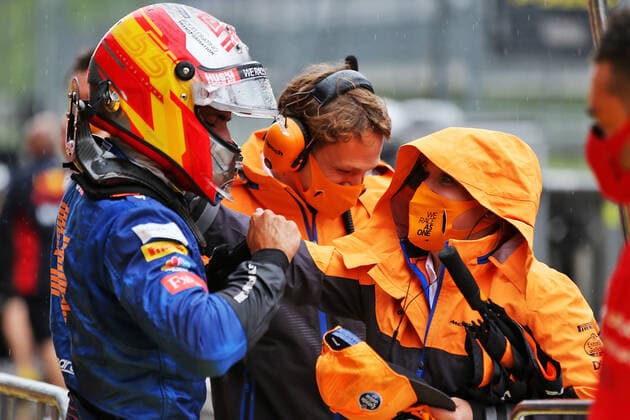 Motorsports: FIA Formula One World Championship, WM, Weltmeisterschaft 2020, Grand Prix of Styria Motorsports: FIA Formula One World Championship 2020, Grand Prix of Styria, 55 Carlos Sainz (ESP, McLaren F1 Team),