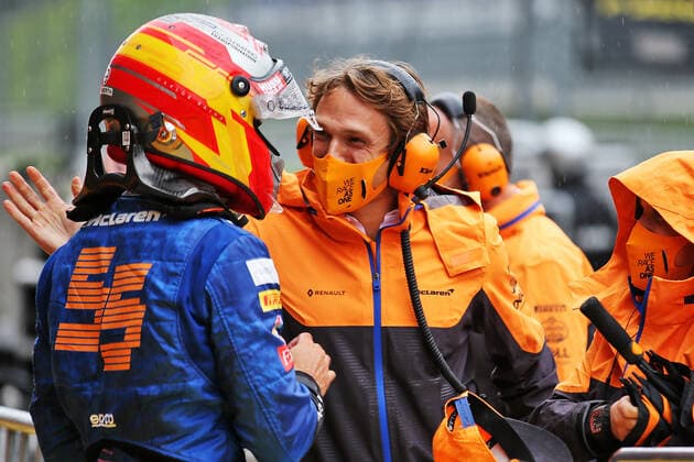 Motorsports: FIA Formula One World Championship, WM, Weltmeisterschaft 2020, Grand Prix of Styria Motorsports: FIA Formula One World Championship 2020, Grand Prix of Styria, 55 Carlos Sainz (ESP, McLaren F1 Team),