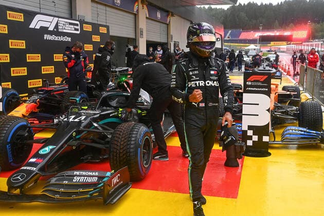 Motorsports: FIA Formula One World Championship, WM, Weltmeisterschaft 2020, Grand Prix of Styria Motorsports: FIA Formula One World Championship 2020, Grand Prix of Styria, 44 Lewis Hamilton (GBR, Mercedes-AMG Petronas Formula One Team),