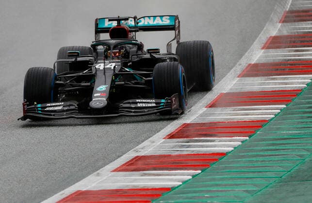 Motorsports: FIA Formula One World Championship, WM, Weltmeisterschaft 2020, Grand Prix of Styria Motorsports: FIA Formula One World Championship 2020, Grand Prix of Styria, 44 Lewis Hamilton (GBR, Mercedes-AMG Petronas Formula One Team),
