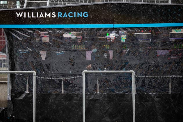Motorsports: FIA Formula One World Championship, WM, Weltmeisterschaft 2020, Grand Prix of Styria Motorsports: FIA Formula One World Championship 2020, Grand Prix of Styria, Pit stand of Williams Racing