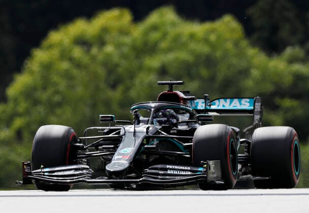 Motorsports: FIA Formula One World Championship, WM, Weltmeisterschaft 2020, Grand Prix of Styria Motorsports: FIA Formula One World Championship 2020, Grand Prix of Styria, 44 Lewis Hamilton (GBR, Mercedes-AMG Petronas Formula One Team),