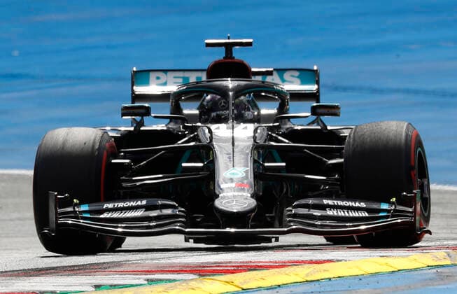 Motorsports: FIA Formula One World Championship, WM, Weltmeisterschaft 2020, Grand Prix of Styria Motorsports: FIA Formula One World Championship 2020, Grand Prix of Styria, 44 Lewis Hamilton (GBR, Mercedes-AMG Petronas Formula One Team),