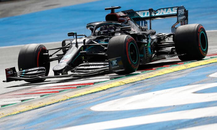 Motorsports: FIA Formula One World Championship, WM, Weltmeisterschaft 2020, Grand Prix of Styria Motorsports: FIA Formula One World Championship 2020, Grand Prix of Styria, 44 Lewis Hamilton (GBR, Mercedes-AMG Petronas Formula One Team),