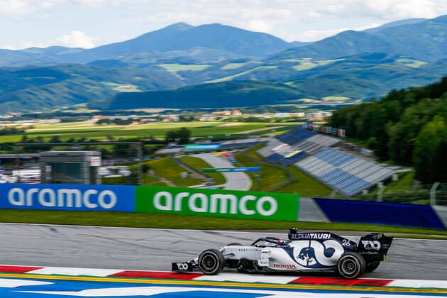 Motorsports: FIA Formula One World Championship, WM, Weltmeisterschaft 2020, Grand Prix of Styria Motorsports: FIA Formula One World Championship 2020, Grand Prix of Styria, 26 Daniil Kvyat (RUS, Scuderia AlphaTauri Honda),