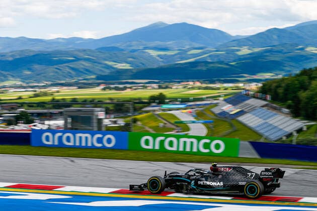 Motorsports: FIA Formula One World Championship, WM, Weltmeisterschaft 2020, Grand Prix of Styria Motorsports: FIA Formula One World Championship 2020, Grand Prix of Styria, 77 Valtteri Bottas (FIN, Mercedes-AMG Petronas Formula One Team),