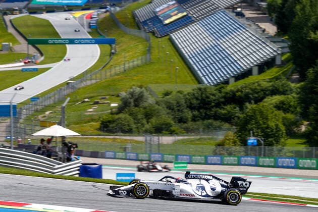 Motorsports: FIA Formula One World Championship, WM, Weltmeisterschaft 2020, Grand Prix of Styria Motorsports: FIA Formula One World Championship 2020, Grand Prix of Styria, 26 Daniil Kvyat (RUS, Scuderia AlphaTauri Honda),