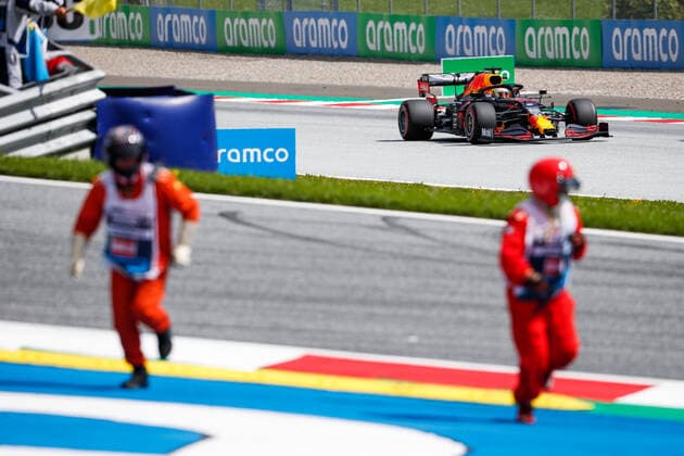 Motorsports: FIA Formula One World Championship, WM, Weltmeisterschaft 2020, Grand Prix of Styria Motorsports: FIA Formula One World Championship 2020, Grand Prix of Styria, 33 Max Verstappen (NLD, Aston Martin Red Bull Racing),