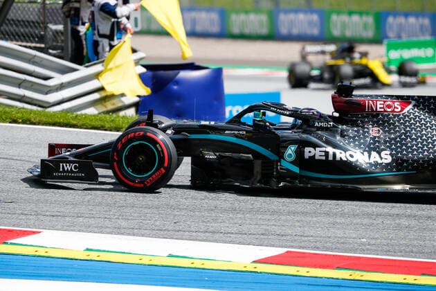 Motorsports: FIA Formula One World Championship, WM, Weltmeisterschaft 2020, Grand Prix of Styria Motorsports: FIA Formula One World Championship 2020, Grand Prix of Styria, 44 Lewis Hamilton (GBR, Mercedes-AMG Petronas Formula One Team),