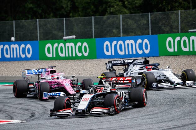 Motorsports: FIA Formula One World Championship, WM, Weltmeisterschaft 2020, Grand Prix of Styria Motorsports: FIA Formula One World Championship 2020, Grand Prix of Styria, 20 Kevin Magnussen (DEN, Haas F1 Team),