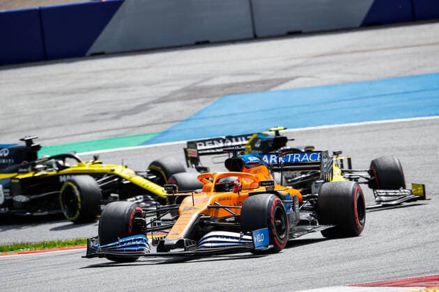 Motorsports: FIA Formula One World Championship, WM, Weltmeisterschaft 2020, Grand Prix of Styria Motorsports: FIA Formula One World Championship 2020, Grand Prix of Styria, 55 Carlos Sainz (ESP, McLaren F1 Team),