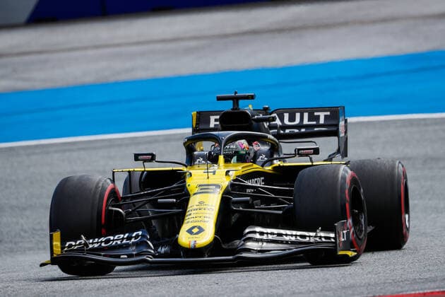 Motorsports: FIA Formula One World Championship, WM, Weltmeisterschaft 2020, Grand Prix of Styria Motorsports: FIA Formula One World Championship 2020, Grand Prix of Styria, 3 Daniel Ricciardo (AUS, Renault DP World F1 Team),