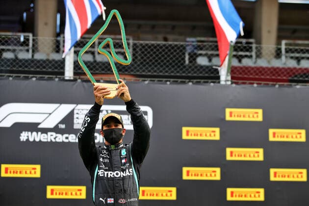 Motorsports: FIA Formula One World Championship, WM, Weltmeisterschaft 2020, Grand Prix of Styria Motorsports: FIA Formula One World Championship 2020, Grand Prix of Styria, 44 Lewis Hamilton (GBR, Mercedes-AMG Petronas Formula One Team),