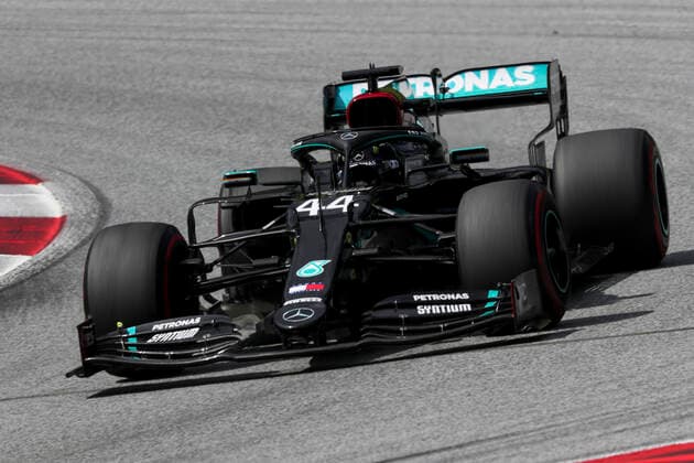 Motorsports: FIA Formula One World Championship, WM, Weltmeisterschaft 2020, Grand Prix of Styria Motorsports: FIA Formula One World Championship 2020, Grand Prix of Styria, 44 Lewis Hamilton (GBR, Mercedes-AMG Petronas Formula One Team),