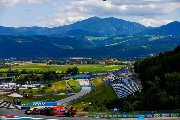 Motorsports: FIA Formula One World Championship, WM, Weltmeisterschaft 2020, Grand Prix of Styria Motorsports: FIA Formula One World Championship 2020, Grand Prix of Styria, 23 Alexander Albon (THA, Aston Martin Red Bull Racing),
