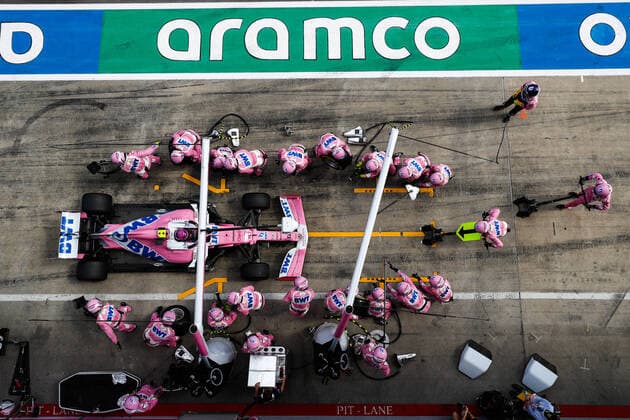 Motorsports: FIA Formula One World Championship, WM, Weltmeisterschaft 2020, Grand Prix of Styria Motorsports: FIA Formula One World Championship 2020, Grand Prix of Styria, 18 Lance Stroll (CAN, BWT Racing Point F1 Team),
