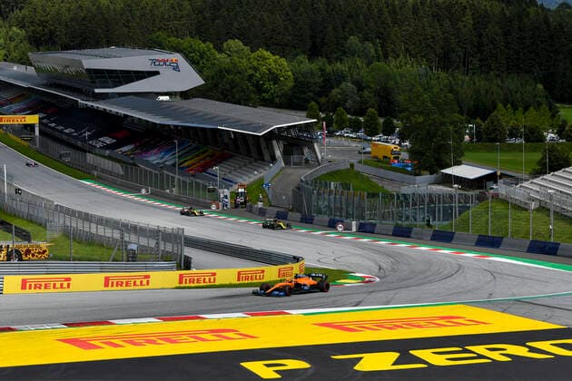 Motorsports: FIA Formula One World Championship, WM, Weltmeisterschaft 2020, Grand Prix of Styria Motorsports: FIA Formula One World Championship 2020, Grand Prix of Styria, 55 Carlos Sainz (ESP, McLaren F1 Team),