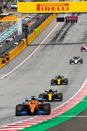 Motorsports: FIA Formula One World Championship, WM, Weltmeisterschaft 2020, Grand Prix of Styria Motorsports: FIA Formula One World Championship 2020, Grand Prix of Styria, 55 Carlos Sainz (ESP, McLaren F1 Team),