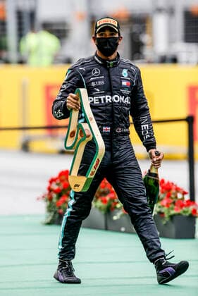 Sport Bilder des Tages Motorsports: FIA Formula One World Championship, WM, Weltmeisterschaft 2020, Grand Prix of Styria, 44 Lewis Hamilton (GBR, Mercedes-AMG Petronas Formula One Team), Spielberg Austria