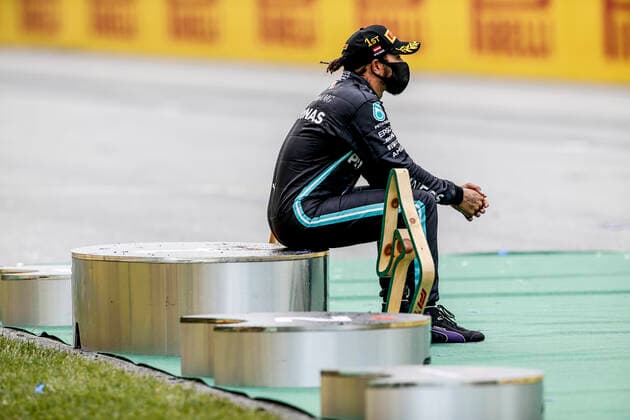 Motorsports: FIA Formula One World Championship, WM, Weltmeisterschaft 2020, Grand Prix of Styria, 44 Lewis Hamilton (GBR, Mercedes-AMG Petronas Formula One Team), Spielberg Austria