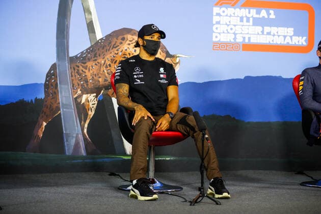 Motorsports: FIA Formula One World Championship, WM, Weltmeisterschaft 2020, Grand Prix of Styria Motorsports: FIA Formula One World Championship 2020, Grand Prix of Styria, 44 Lewis Hamilton (GBR, Mercedes-AMG Petronas Formula One Team),