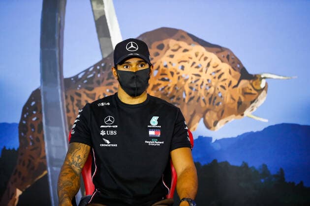 Motorsports: FIA Formula One World Championship, WM, Weltmeisterschaft 2020, Grand Prix of Styria Motorsports: FIA Formula One World Championship 2020, Grand Prix of Styria, 44 Lewis Hamilton (GBR, Mercedes-AMG Petronas Formula One Team),