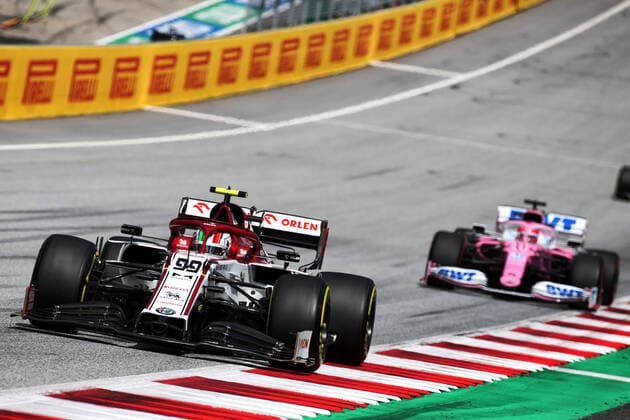 Motorsports: FIA Formula One World Championship, WM, Weltmeisterschaft 2020, Grand Prix of Styria Motorsports: FIA Formula One World Championship 2020, Grand Prix of Styria, 99 Antonio Giovinazzi (ITA, Alfa Romeo Racing ORLEN),