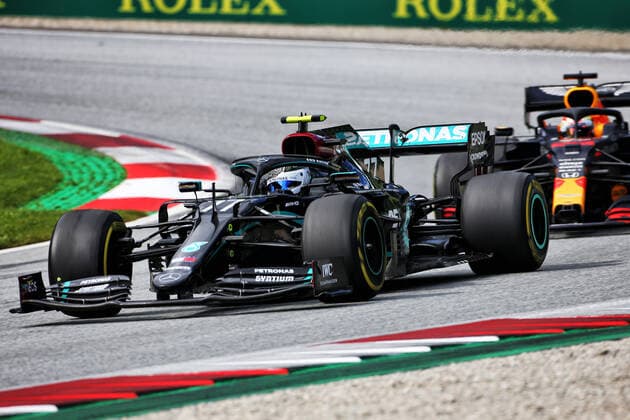 Motorsports: FIA Formula One World Championship, WM, Weltmeisterschaft 2020, Grand Prix of Styria Motorsports: FIA Formula One World Championship 2020, Grand Prix of Styria, 77 Valtteri Bottas (FIN, Mercedes-AMG Petronas Formula One Team),