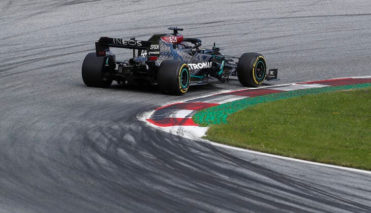 Motorsports: FIA Formula One World Championship, WM, Weltmeisterschaft 2020, Grand Prix of Styria Motorsports: FIA Formula One World Championship 2020, Grand Prix of Styria, 44 Lewis Hamilton (GBR, Mercedes-AMG Petronas Formula One Team),