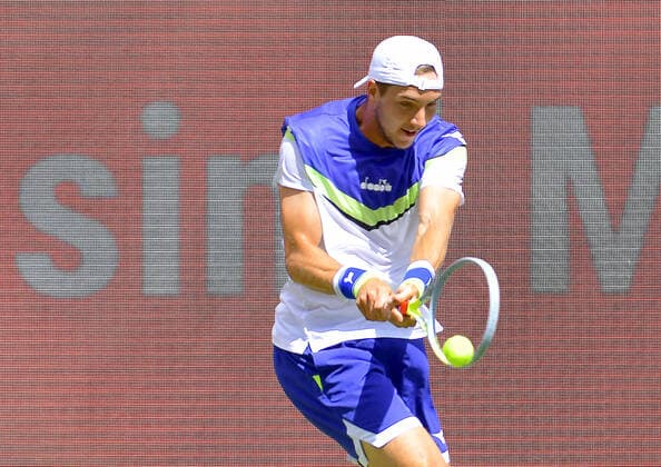 13.07.2020, xlakx, Tennis, bett1Aces 2020 in Berlin emspor, v.l. Jan-Lennard Struff (GER) Berlin
