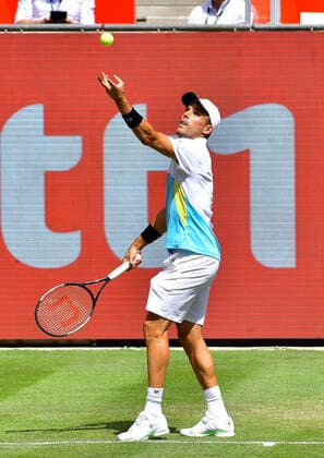 13.07.2020, xlakx, Tennis, bett1Aces 2020 in Berlin emspor, v.l.Roberto Bautista Agut (ESP) Berlin