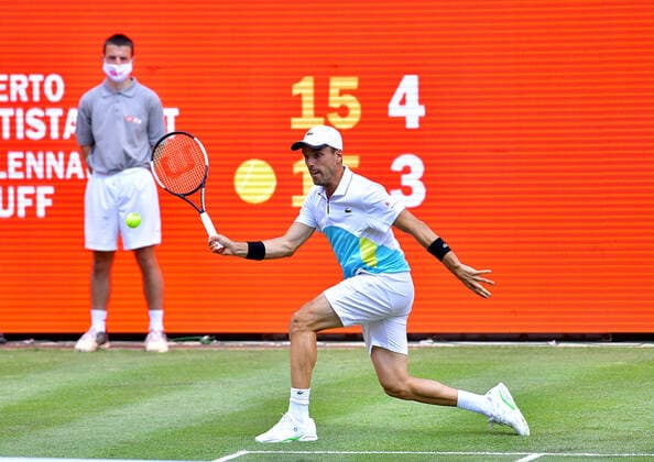 13.07.2020, xlakx, Tennis, bett1Aces 2020 in Berlin emspor, v.l. Roberto Bautista Agut (ESP) Berlin