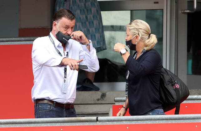 Edwin Weindorfer (Veranstalter), Barbara Rittner (Turnierdirektorin) Tennis bett1Aces Herren Saison 2019 2020 13.07.2020