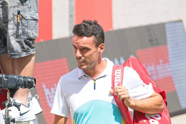Spanier Roberto Bautista Agut, Tennis bett1aces - im LTTC Rot-Weiss e.V. - Steffi Graf Stadion, 13.07.2020, GER, Berlin, Tennis bett1aces , 13.07.2020 Berlin Copyright: xUwexKoch xEibner-Pressefotox EP_ukh