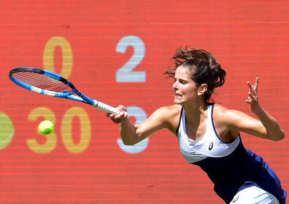 13.07.2020, xlakx, Tennis, bett1Aces 2020 in Berlin emspor, v.l.Julia Goerges (GER) Berlin