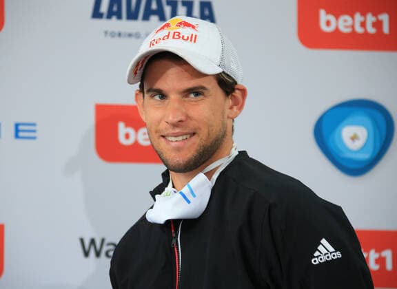 GER, bett1ACES, 1.Spiel imStadion 13.07.2020, Steffi-Graf-Stadion, Berlin, GER, bett1ACES, 1.Spiel imStadion, im Bild Tennisturnier - bett1ACES PK Dominic Thiem