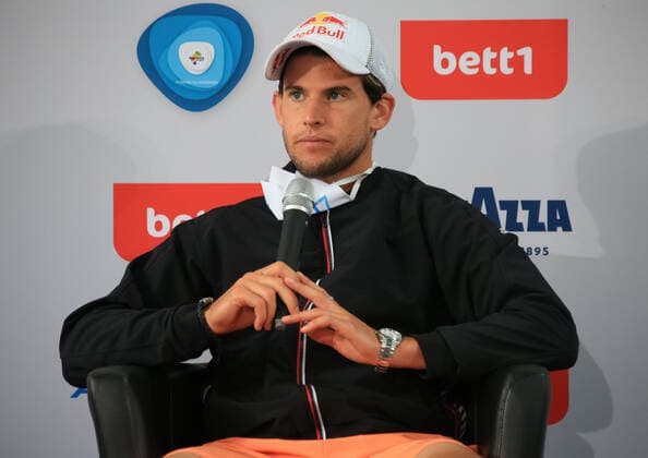 GER, bett1ACES, 1.Spiel imStadion 13.07.2020, Steffi-Graf-Stadion, Berlin, GER, bett1ACES, 1.Spiel imStadion, im Bild Tennisturnier - bett1ACES PK Dominic Thiem