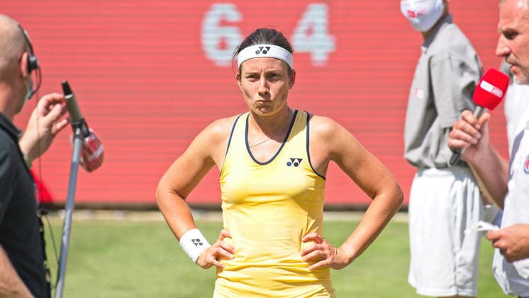Lettin Anastasija Sevastova - Tennis bett1aces - im LTTC Rot-Weiss e.V. - Steffi Graf Stadion, 13.07.2020, GER, Berlin, Tennis - Goerges vs Sevastova, bett1aces , 13.07.2020 Berlin Copyright: xUwexKoch xEibner-Pressefotox EP_ukh