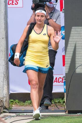 Lettin Anastasija Sevastova - Tennis bett1aces - im LTTC Rot-Weiss e.V. - Steffi Graf Stadion, 13.07.2020, GER, Berlin, Tennis - Goerges vs Sevastova, bett1aces , 13.07.2020 Berlin Copyright: xUwexKoch xEibner-Pressefotox EP_ukh