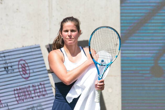Julia Goerges - Tennis bett1aces - im LTTC Rot-Weiss e.V. - Steffi Graf Stadion, 13.07.2020, GER, Berlin, Tennis - Goerges vs Sevastova, bett1aces , 13.07.2020 Berlin Copyright: xUwexKoch xEibner-Pressefotox EP_ukh