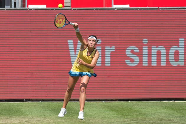 Anastasija Sevastova - Tennis bett1aces - im LTTC Rot-Weiss e.V. - Steffi Graf Stadion, 13.07.2020, GER, Berlin, Tennis - Goerges vs Sevastova, bett1aces , 13.07.2020 Berlin Copyright: xUwexKoch xEibner-Pressefotox EP_ukh