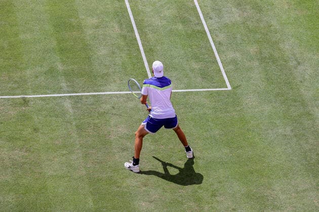 Jan-Lennard STRUFF (GER), bett1ACES, Berlin, LTTC Rot-Weiß - Steffi-Graf-Stadion, 13.07.2020,