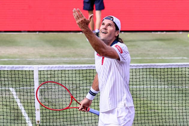 Tommy HAAS (GER), bett1ACES, Berlin, LTTC Rot-Weiß - Steffi-Graf-Stadion, 13.07.2020,