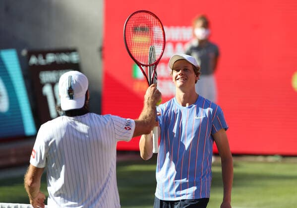 Tommy Haas (GER) vs. Jannik Sinner (ITA) Tennis bett1Aces Herren Saison 2019 2020 13.07.2020